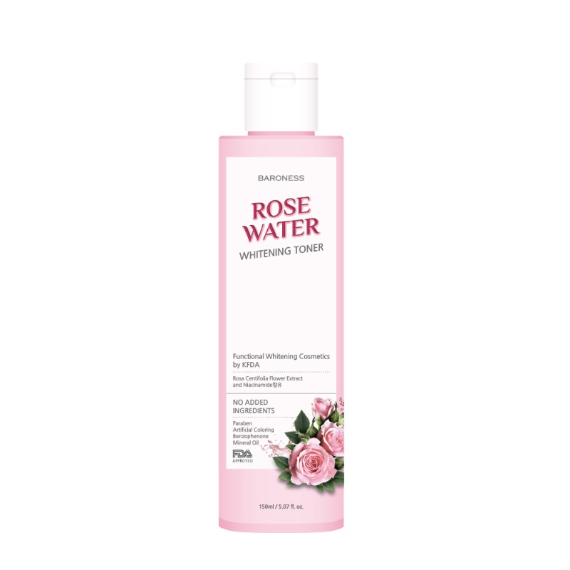 Baroness Rose Water Whitening Toner 150ml